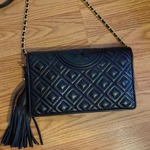 Tory burch Fleming wallet crossbody